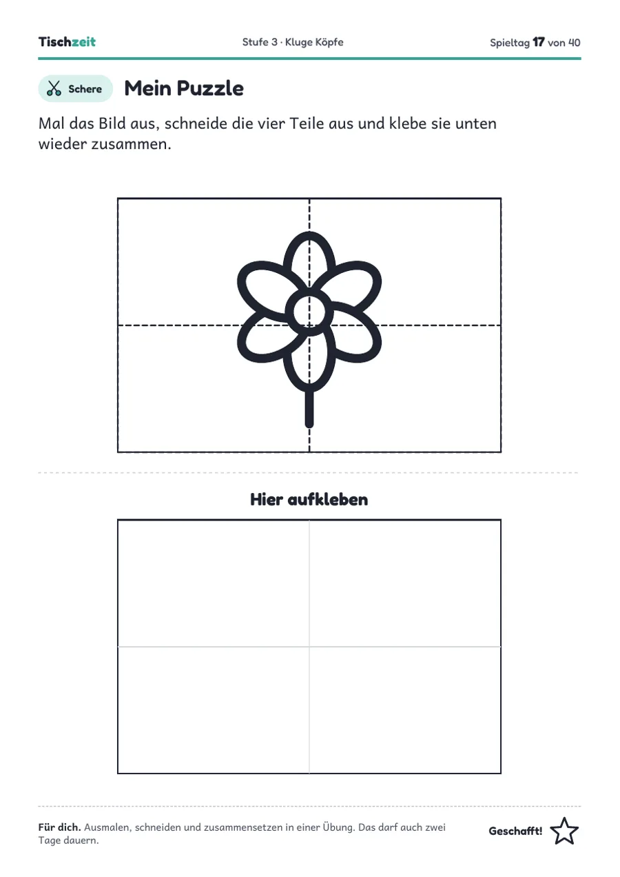 Blatt Mein Puzzle